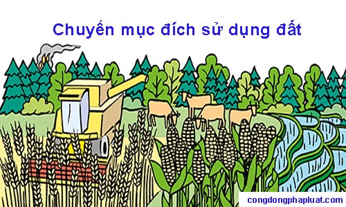 Chuyển mục đích sử dụng đất